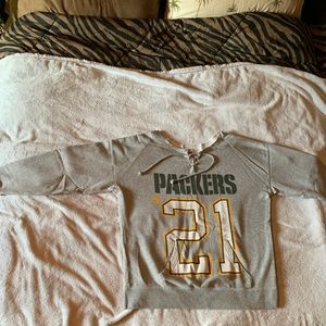 Pink brand Green Bay Packer sweatshirt
